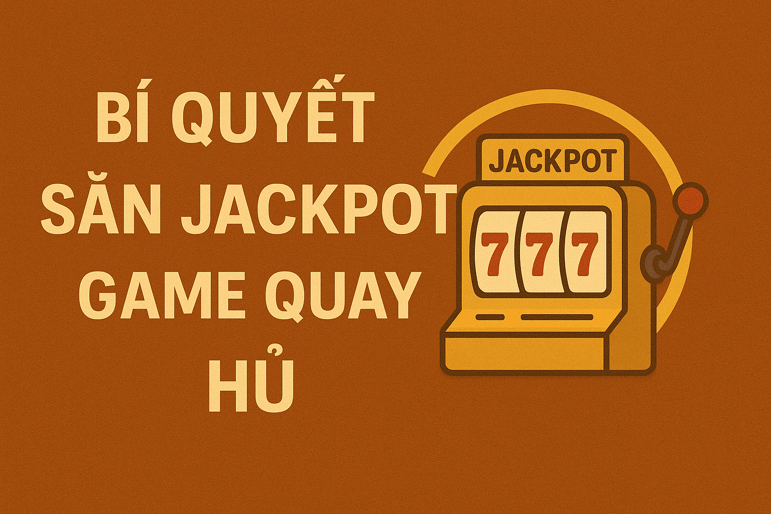 Bí Quyết Săn Jackpot Game Quay Hũ – Tăng Cơ Hội Trúng Thưởng Lớn!
