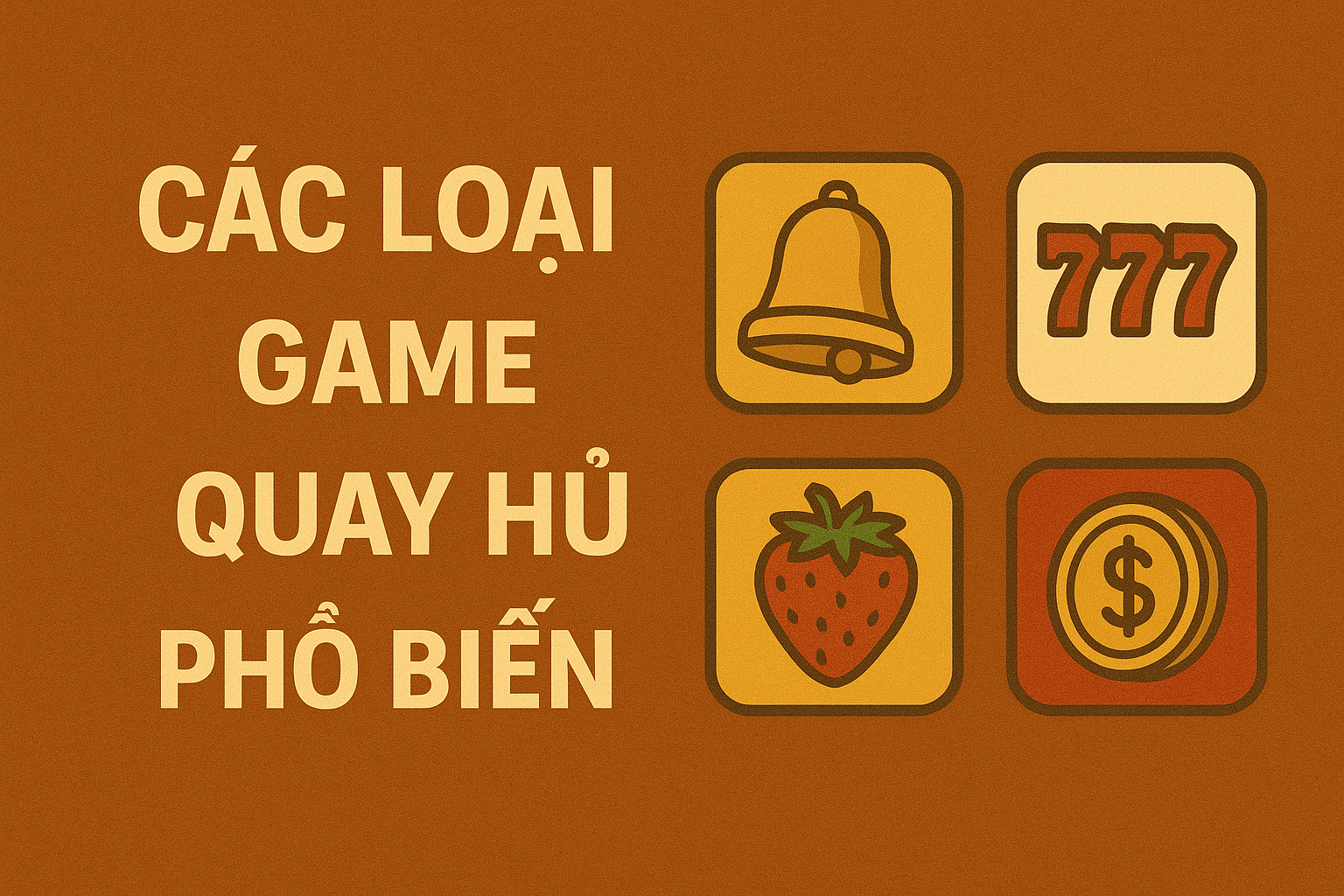 Các Loại Game Quay Hũ Phổ Biến Nhất – Chơi Gì Cho Hợp Gu?