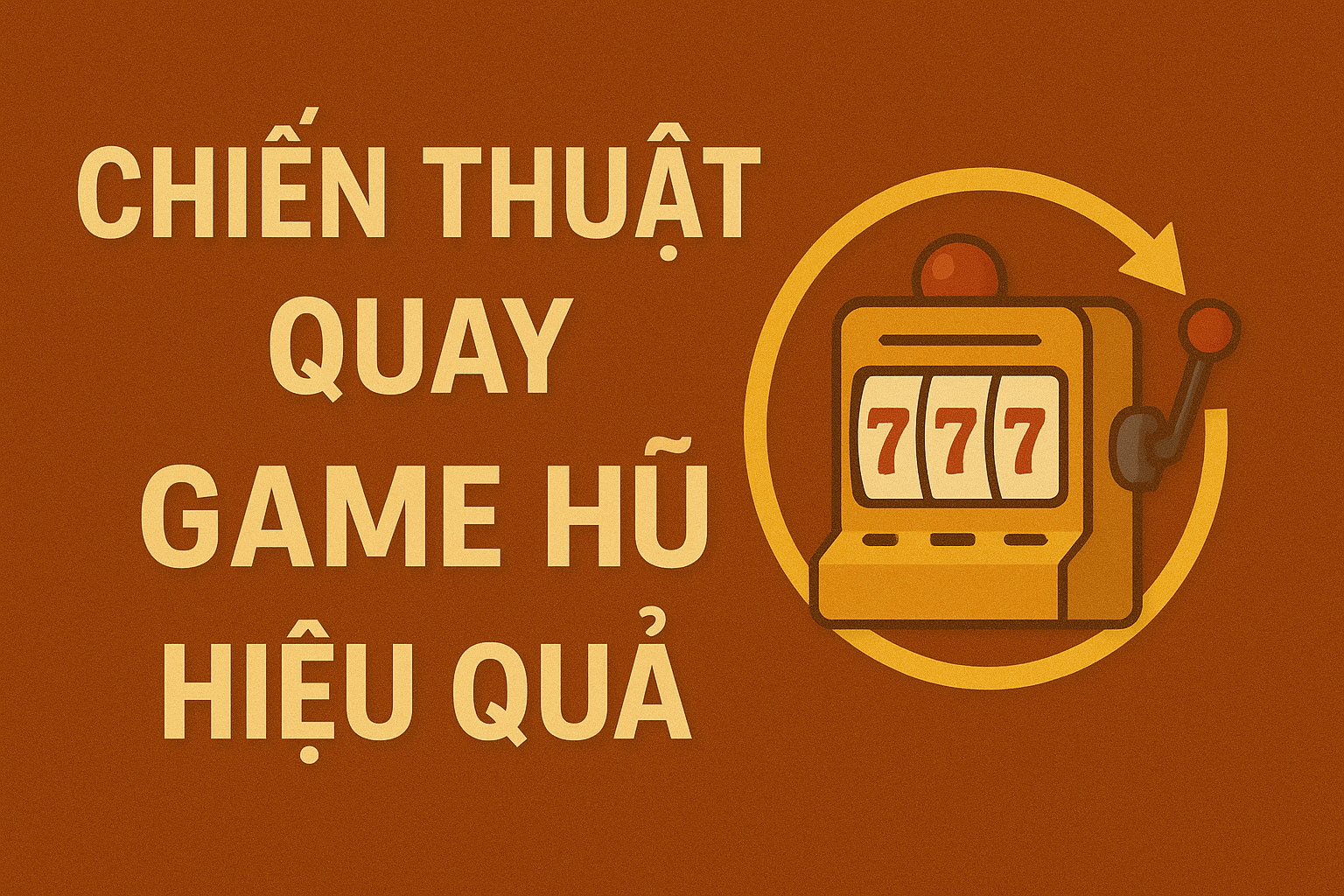 Chiến Thuật Quay Game Hũ Hiệu Quả – Bí Kíp Nổ Hũ Thành Công